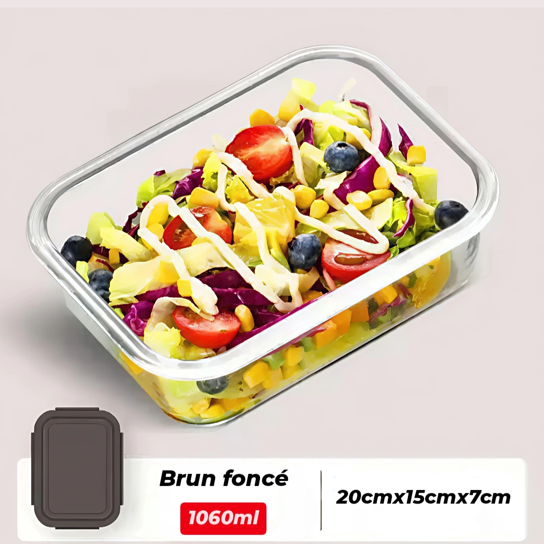 Boîtes En Verre Hermétiques | Boîtes Lunch - Spécial Micro-onde