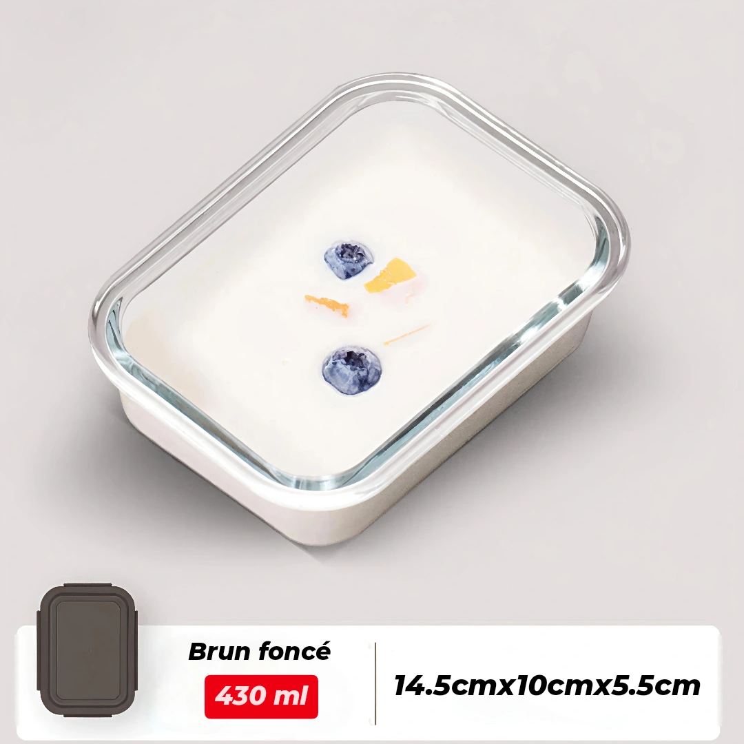 Boîtes En Verre Hermétiques | Boîtes Lunch - Spécial Micro-onde