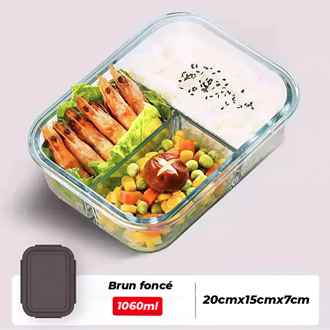 Boîtes En Verre Hermétiques | Boîtes Lunch - Spécial Micro-onde