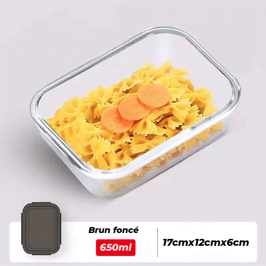 Boîtes En Verre Hermétiques | Boîtes Lunch - Spécial Micro-onde