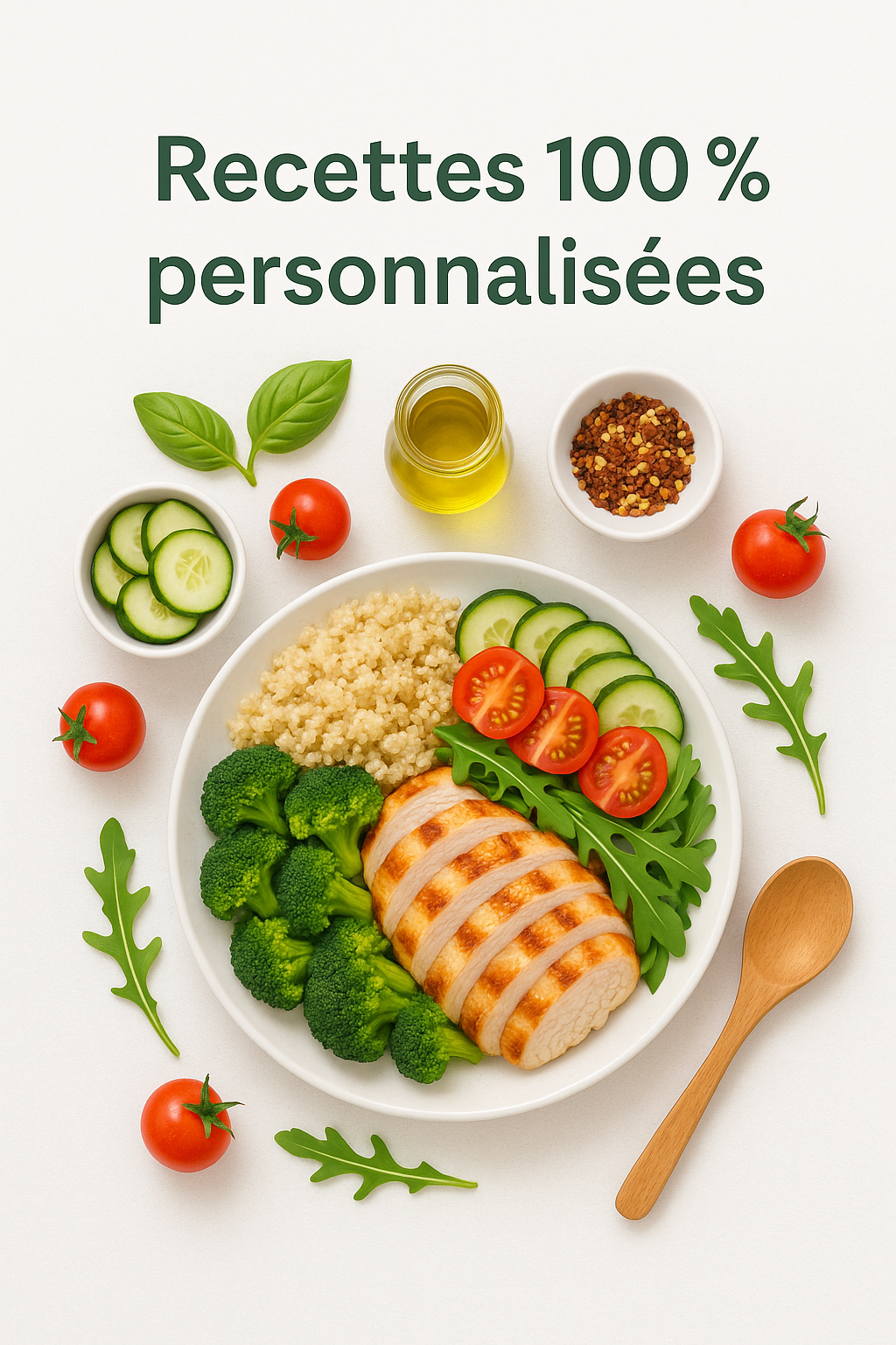 Recettes 100% personnalisées